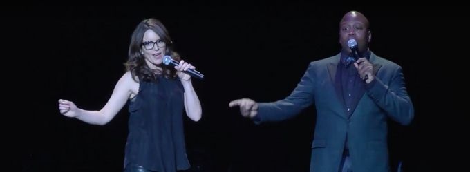 STAGE TUBE: Tina Fey and Tituss Burgess Sing Surprise CITY OF ANGELS Duet at MISCAST Video