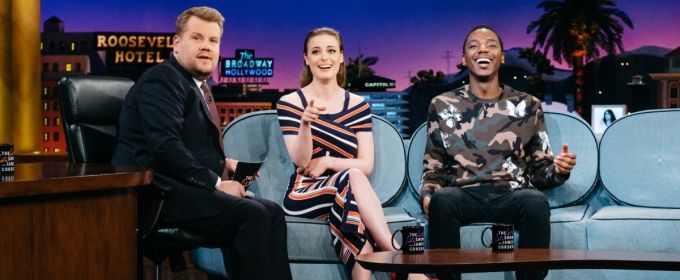 VIDEO: Gillian Jacobs and Jerrod Carmichael Visit LATE LATE SHOW Video