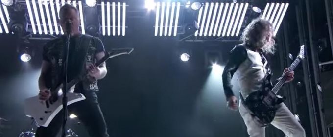VIDEO: Metallica Plays Band Trivia, Performs All-New Music on JIMMY KIMMEL Video