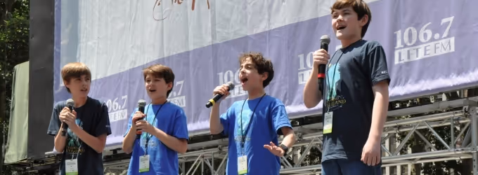 TV: Watch the Cast of FINDING NEVERLAND Soar at BROADWAY IN BRYANT PARK! Video