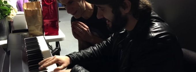STAGE TUBE: 'GREAT COMET' Star Josh Groban Shows Off Piano Skills with Seth Rudetsky Video