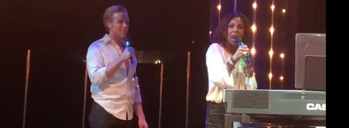 STAGE TUBE: Daphne Rubin-Vega and Adam Pascal Reunite for 'Light My Candle' at… Video