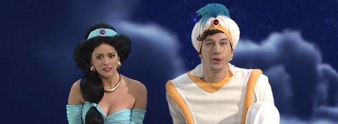 VIDEO: ALADDIN's Magic Carpet Ride Goes Awry and More as Adam Driver Hosts Saturday… Video