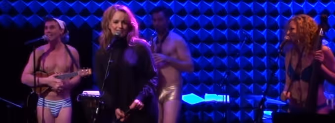 STAGE TUBE: Alice Ripley, Nick Adams & More Sing with The Skivvies at Joe's Pub! Video