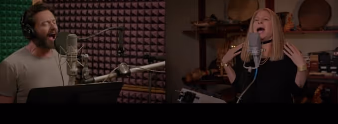 VIDEO: Watch Barbra Streisand & Hugh Jackman Record 'Any Moment Now' from 'ENCORE' Video