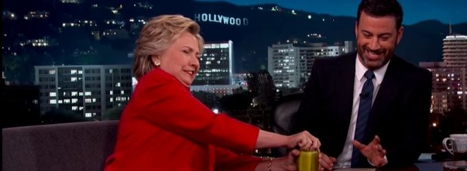 VIDEO: Hillary Clinton Proves She's In Good Health By Opening Jar of Pickles on… Video