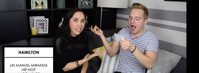 STAGE TUBE: ON YOUR FEET's Andrea Burns Plays 'Broadway Taboo' with Tyler Mount Video