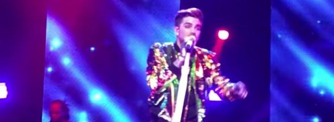 VIDEO: Adam Lambert Performs 'Let's Dance' David Bowie Tribute at Osaka Concert Video