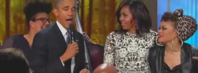 VIDEO: President Obama Leads Sing-Along at Ray Charles Tribute Video