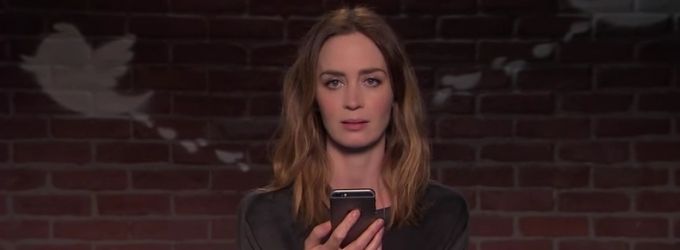 VIDEO: Emily Blunt, Eddie Redmayne & More Read #MeanTweets - Movie Edition Video