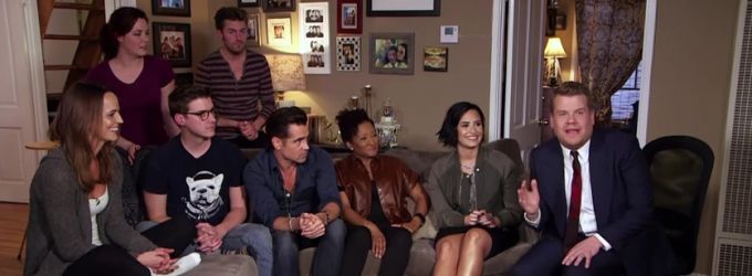 VIDEO: Demi Lovato, Colin Farrell & More Visit a Stranger's House for Special LATE… Video