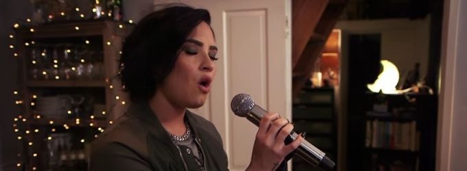 VIDEO: Demi Lovato Performs 'Stone Cold' on LATE LATE SHOW Video