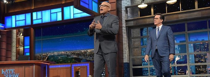 VIDEO: Host Confusion! Larry Wilmore Opens Last Night's LATE SHOW Video