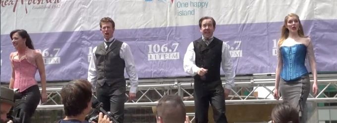 TV: 4 Actors, 1 Show, 5 Minutes- Watch A GENTLEMAN'S GUIDE TO LOVE AND MURDER… Video
