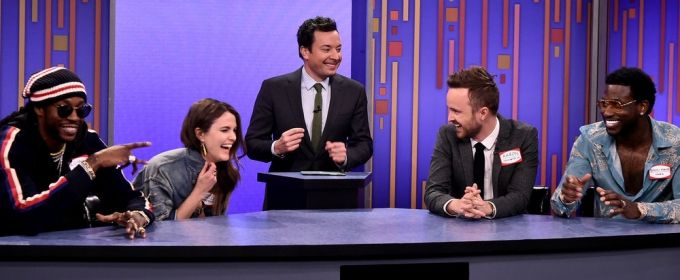VIDEO: Keri Russell & Aaron Paul Compete in 'Password' on TONIGHT SHOW Video