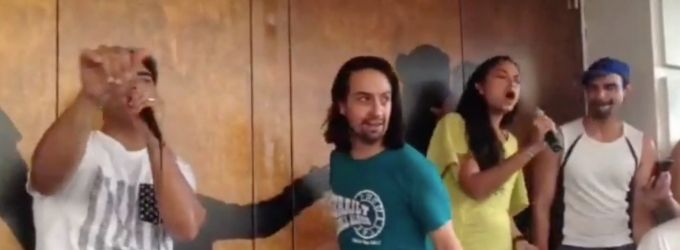 VIDEO: IN THE HEIGHTS Reunion with Karen Olivo at HAMILTON Lotto! Video