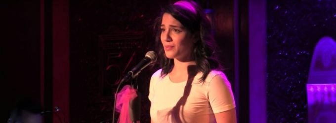 STAGE TUBE: FIDDLER's Samantha Massell Sings 'God Help the Outcasts' at 54 Below Video
