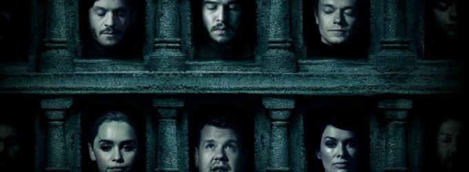 VIDEO: James Corden Debuts Unseen Footage of GAME OF THRONES 'Hall of Faces' Video