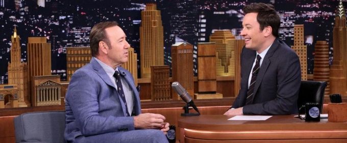 VIDEO: Kevin Spacey Reacts to TONY AWARDS Hosting Gig on 'Tonight' Video