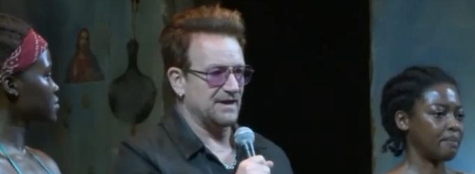 STAGE TUBE: Bono Joins ECLIPSED Cast Onstage to Honor Abducted Nigerian Schoolgirls Video