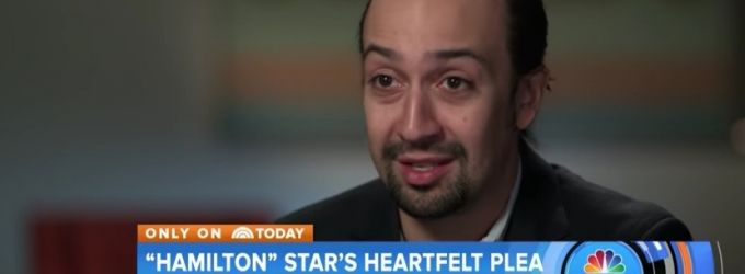 VIDEO: HAMILTON's Lin-Manuel Miranda Shares Mission to Help Puerto Rico on 'Today' Video