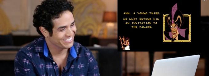 STAGE TUBE: Hilarious #TBT! Cast of Broadway's ALADDIN Plays '90s Aladdin Video Game Video