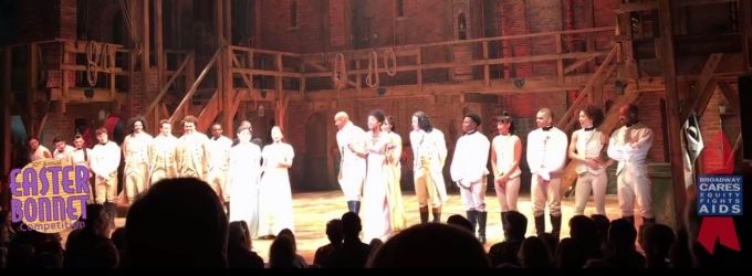 STAGE TUBE: Renee Elise Goldsberry Raps for Broadway Cares at Jonathan Groff's Final… Video