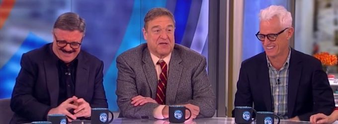 VIDEO: THE FRONT PAGE's John Slattery, Nathan Lane & John Goodman Visit 'The View' Video