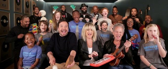 VIDEO: Jimmy Fallon, Lindsey Buckingham & Christine McVie Perform 'Don't Stop' with… Video