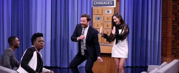 VIDEO: Demi Moore, Leslie Jones & Demetrius Shipp Jr. Compete in TONIGHT SHOW… Video