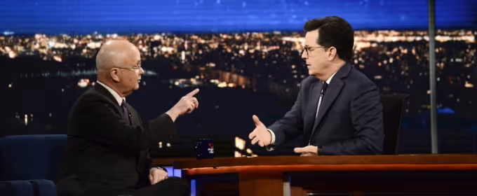 VIDEO: Ex-CIA & NSA Director Dismisses Trump's Wire Accusations on LATE SHOW Video