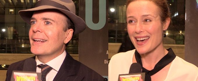 TV: Richard Ridge Chats Up the Stars of Lincoln Center's OSLO on Opening Night Video
