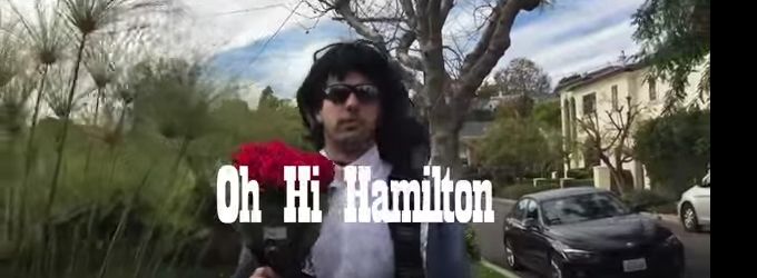 STAGE TUBE: HAMILTON Meets Cult Film THE ROOM in 'Oh Hi Hamilton' Sketch Video