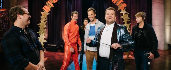 VIDEO: Andrew Garfield & More Showcase Their Hidden Talents on LATE LATE SHOW Video
