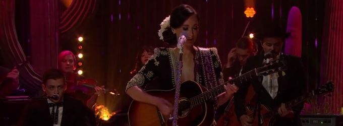 VIDEO: Kacey Musgraves Performs 'High Time' on LATE LATE SHOW Video