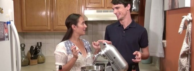 TV Exclusive: BACKSTAGE BITE with Katie Lynch and CURIOUS INCIDENT's Tyler Lea! Video