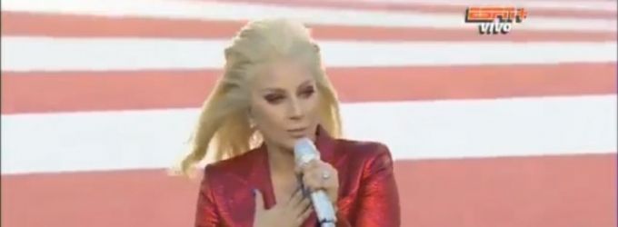 VIDEO: Lady Gaga Sings the National Anthem at SUPER BOWL 50, Marlee Matlin Signs Video