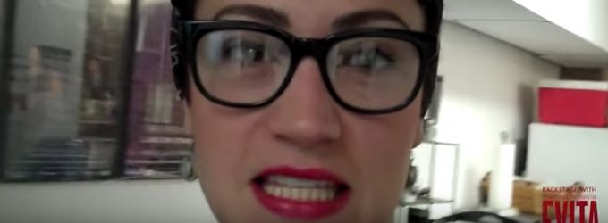 STAGE TUBE: Behind-the-Scenes with Eden Espinosa in Studio Tenn's EVITA Video