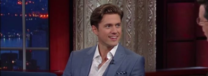 VIDEO: Presenter Aaron Tveit Talks TONY Preparation on LATE SHOW Video