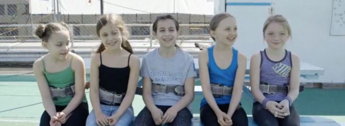 TV: The Matildas Learn How To... Fly Trapeze! Video