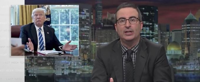 VIDEO: John Oliver Takes Down Donald Trump's Over Comey Firing on LAST WEEK TONIGHT Video
