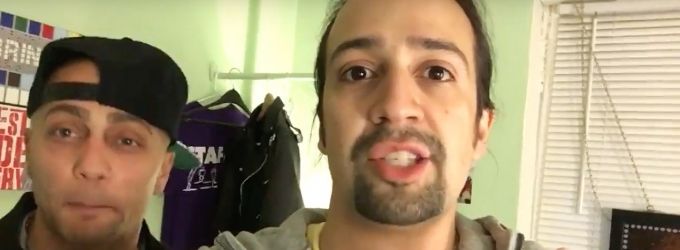 STAGE TUBE: Lin-Manuel and Broadway Green Alliance Freestyle for Earth Day at… Video