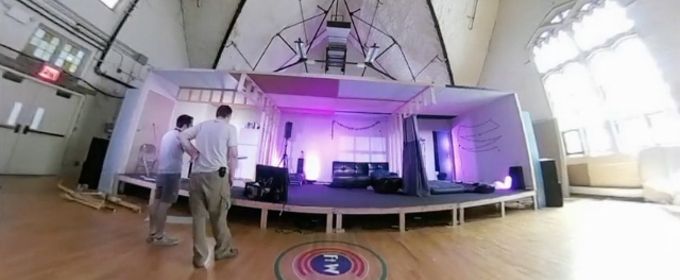 VIDEO: From Empty Room to Amazing Set! UP Theater Company's LOST/NOT FOUND Runs… Video