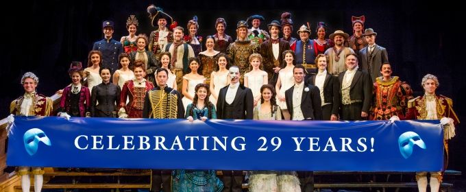 Photo Flash: THE PHANTOM OF THE OPERA Celebrates 29 Years on Broadway Tonight Video