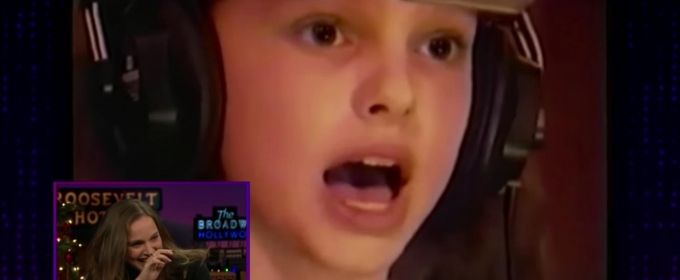 STAGE TUBE: James Corden Reveals Natalie Portman's Origins as an… Video