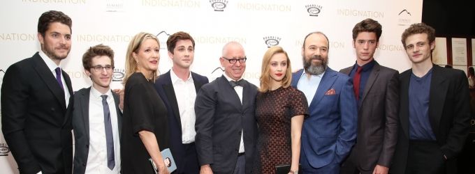 TV: On the Red Carpet for the NYC Premiere of INDIGNATION with Broadway Vets Danny… Video