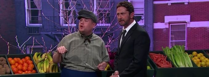 VIDEO: James Corden & Gerard Butler Present Deleted Scene from LONDON HAS FALLEN Video