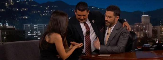 VIDEO: Megan Fox Does Some Palm Reading on JIMMY KIMMEL LIVE Video