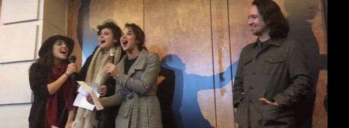 STAGE TUBE: Tevye's Three Daughters Sing New 'Matchmaker, Matchmaker' at #Ham4Ham Video