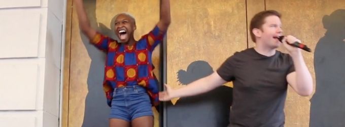 STAGE TUBE: Cynthia Erivo Sings Beyonce at #Ham4Ham! Video